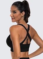 MIRITY Sport BH Damen Fitness Kreuzträger Verstellbare Träger Starker Halt 3er Pack – Ansicht 4