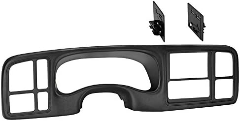 Ai GMK346TB Double DIN Dash Kit for 1999 - 2002 GM Trucks/SUV's OEM Textured, Full Size, Black