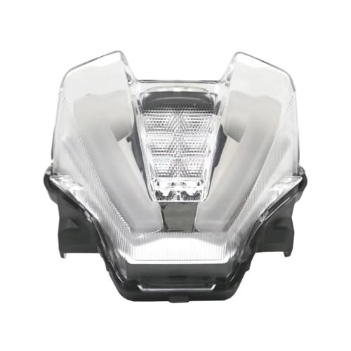 Feu pour arrière modifié pour moto clignotant intégré transparent MT-07
