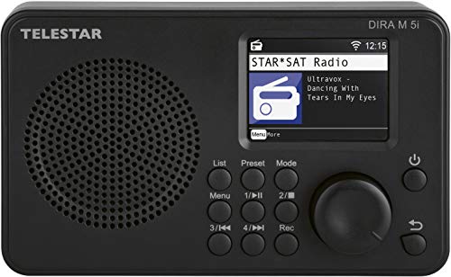 Telestar DIRA M 5i Internetradio (TFT Farbdisplay, UPnP und USB Media-Playback, Wecker, Bluetooth 5.1, Fernsteuerung via Soundmate App) – Bild 4