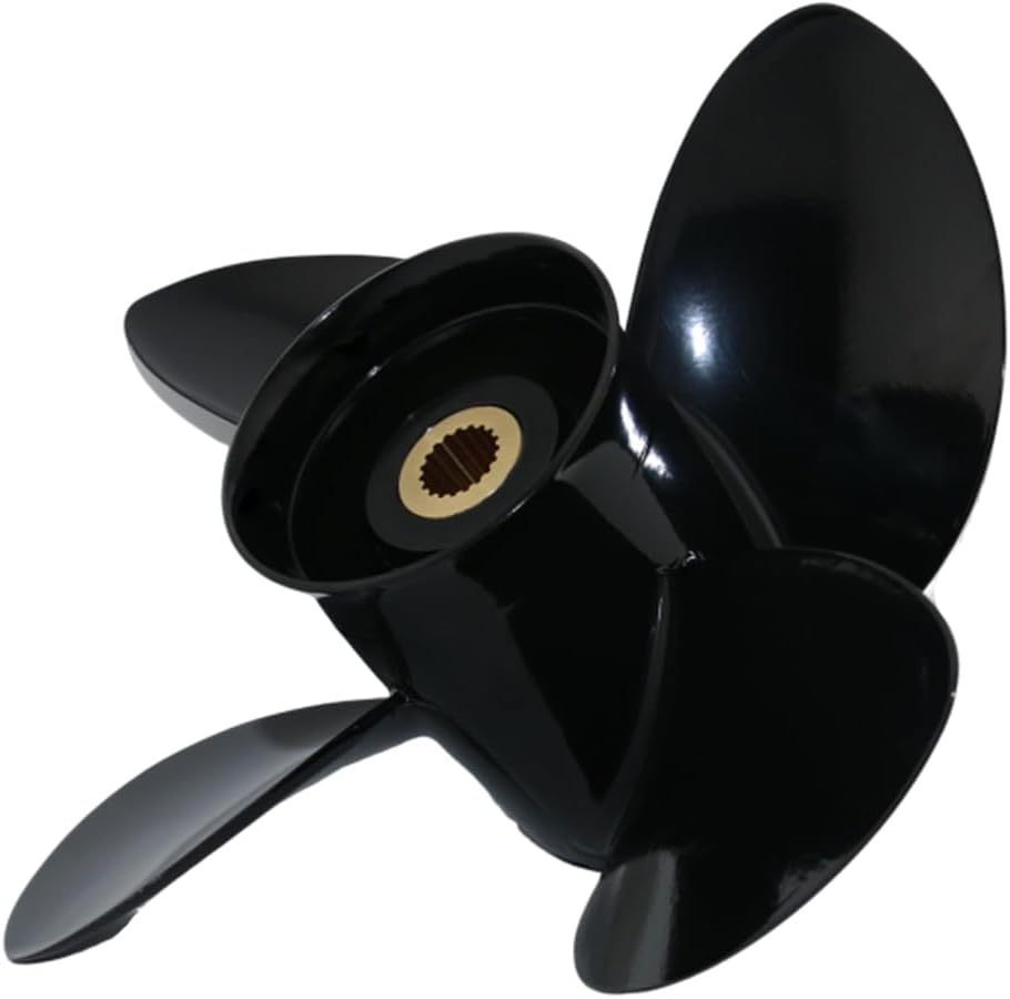Boatman 14 1/4x19 Propeller OEM 3817468 fit Volvo Penta SX Drive All Models Engines 130-300HP,19 Spline Tooth,4 Blade,RH