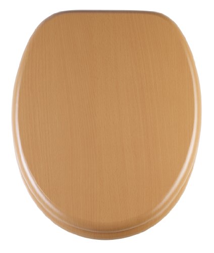 Diaqua 32137197 WC Sitz Forest Slow Motion, MDF FSC 100 %, 42 bis 46.5 x 37.1 cm, buche Cover