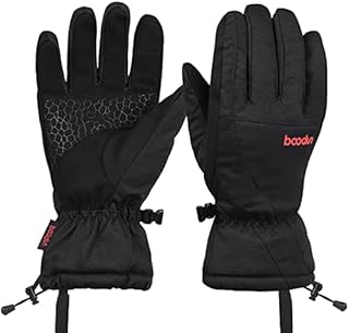 HASAGEI Ski Gloves Mens Winter Gloves Waterproof Snow Gloves Unisex Windproof Coldproof Touchscreen Sport Thermal Gloves for Skiing, Cycling, Snowboarding, Mountaineering, Winter Outdoor Sports