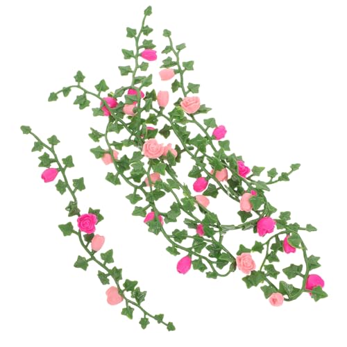 Miniature rose vine aux détails complexes pour décoration de micro paysage premium