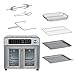 Emeril Lagasse Extra Large French Door Air Fryer Toaster Oven Combo, 24 Cooking Functions and Digital Controls, 7 Accessories Included, Stainless Steel Finish, 26QT Capacity