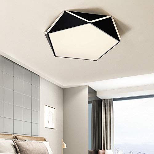 Lustre LED à monture nordique classique blanc en acrylique