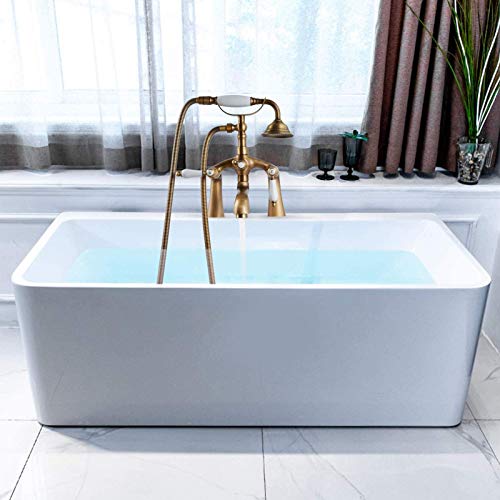 Mitigeur de salle de bain vintage avec douchette et double commande - 7