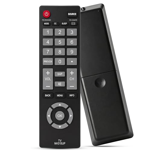 Replacement Sanyo TV Remote Control NH315UP/NH315UD Universal Remote for All Sanyo LED LCD Smart TVs No Setup Required