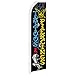 Tattoos & Piercings Swooper Advertising Flag - Perfect for Tattoo Parlors, Tattoo Shops