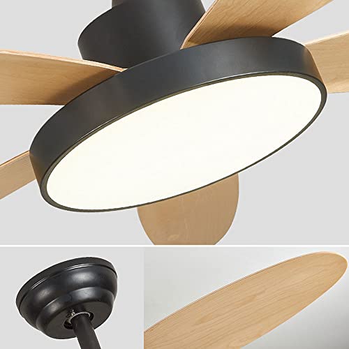 Plafonnier ventilateur de plafond LED au design épuré - 7
