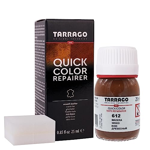 Tarrago Quick Color Dye - Leather & Canvas Repair - 25ml - Wood #612