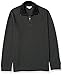 Amazon Essentials Men's Quarter-Zip French Rib Sweater, Casual Wear, Charcoal Heather, Large