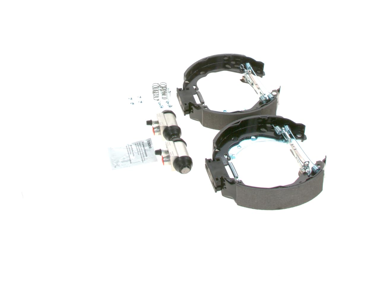 BOSCH Kit ganasce freno 0204114685 | Compatibile con: DACIA LOGAN II, SANDERO II, RENAULT CLIO IV, CLIO IV Grandtour, CLIO IV Kasten/Schrägheck, LOGAN/STEPWAY II