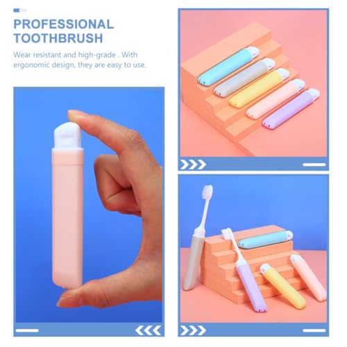 COOKX『旅行用折りたたみ歯ブラシ10本』