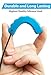 Tilcare Chew Chew Sensory Necklace – Best for Kids or Adults that Like Biting or Have Autism – Perfectly Textured Silicone Chewy Toys - Chewing Pendant for Boys & Girls - Chew Necklaces (3-Pack)