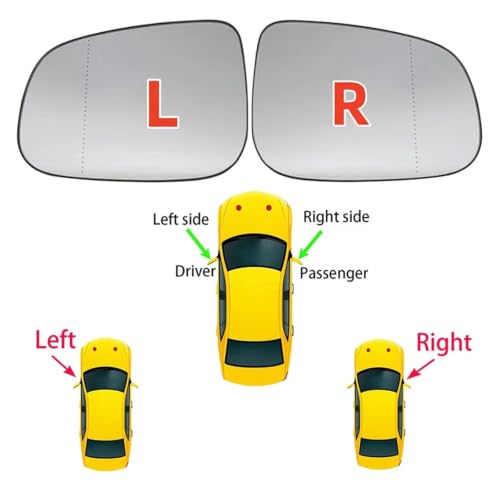 Miroir rétroviseur dégivrant anti angle mort Jaguar XE - 5
