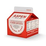 Aspen Mulling Cider Spices Original Blend. Cinnamon, Nutmeg, & Clove. Holiday Mulling Spice Mix for Spiced Cider, Mulled Red Wine, & Festive Winter Beverage Mix. 5.65 oz.