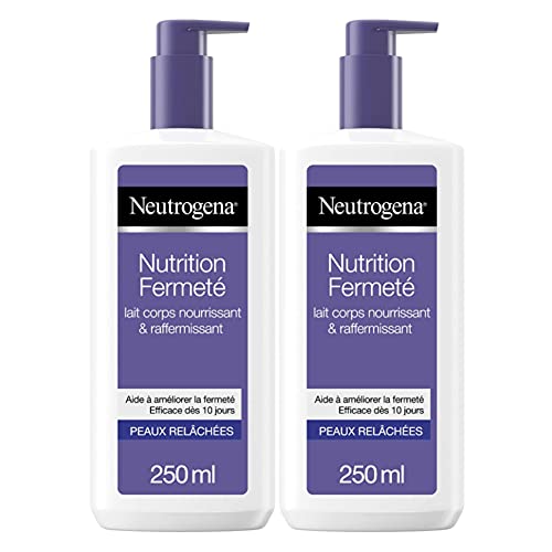 Lait corps elasticite Neutrogena hydratation intense et soin fermete lot de 2 flacons