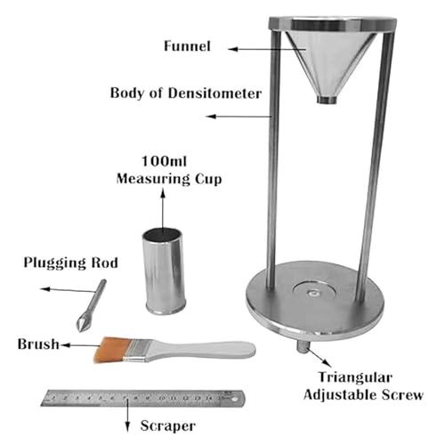 Medidor de Densidad Apilable Acero Inoxidable miniatura 3