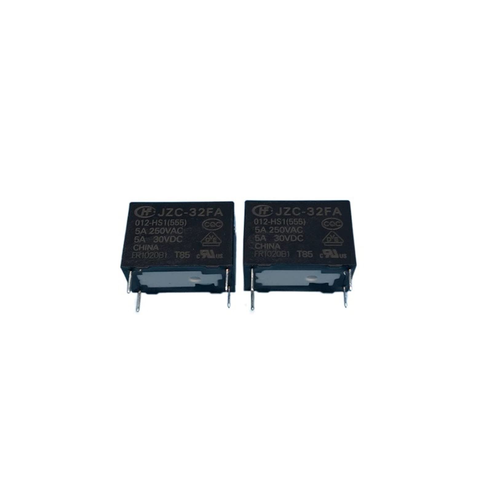 AERBNYEQP 10pcs Relay JZC-32FA-012-HS1 12VDC 4pin 5A 250VAC