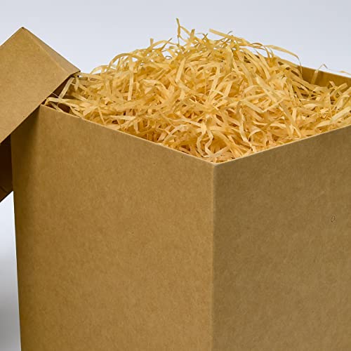 Square Gift Boxes With Lids Set Of 4, Brown Kraft Gift Box With Ribbon, (8.7 Inch Medium), Presents Packing, Birthday, Wedding Party Favor Boxes. #TOP2