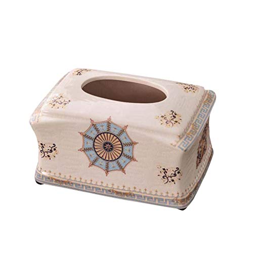 UCYG Nordic Creativo Caja De Pañuelos De Café Simple Caja De Caja De Panuelos De Papel De La Servilleta Tabla Inicio Almacenamiento For Salones, Dormitorios, Baños Y Oficinas Cover