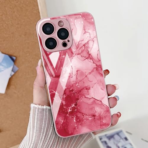 Coque en Verre trempé pour iPhone 17Pro Max rose pastel idéale au quotidien PI41