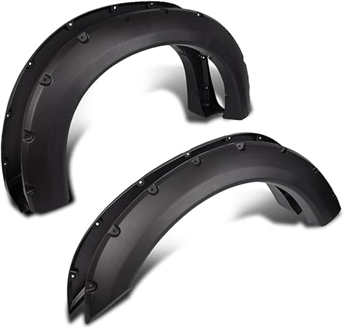 G-PLUS Kit de guardabarros compatible con Ford F250 F350 Super Duty 1999-2007 (no compatible con modelos duales), cubierta protectora de rueda con