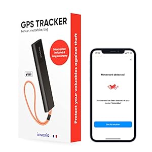 GPS-trackers Invoxia Zonder simkaart met realtime antidiefstalwaarschuwing en lange batterijduur – inclusief abonnement…