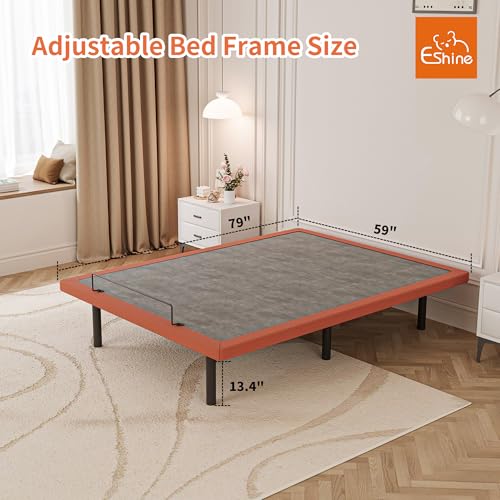 Image of ESHINE Adjustable Bed Frame with 10 inch Mattress, Wireless Remote, Queen Size | Gel Memory Foam Mattress, Bluetooth APP Control, Zero Gravity, Anti Snore, Head and Foot Incline, 2000 Series
