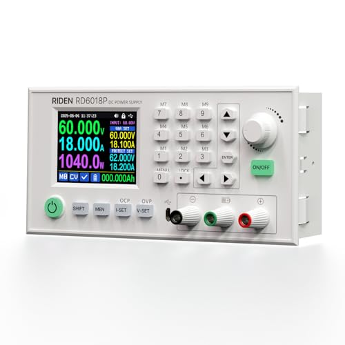 RD RD6018P 60V 18A 5 Digit Display DC Adjustable Step Down Voltage Regulated Power Supply Buck Converter Laptop Repair