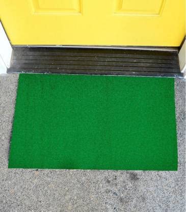 Image of DMJ Rubber Doormat | Floor Covering Mat for Home | Waterproof Indoor Outdoor Floormat | Bathroom Mat | Bath Mat | Shower Mat | Rainmat | Swimming Pool Mat(Green 3x2 Feet)