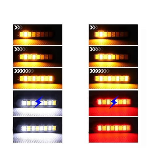 Clignotant de moto momt pour éviter les collisions avec feu stop rouge intégré
