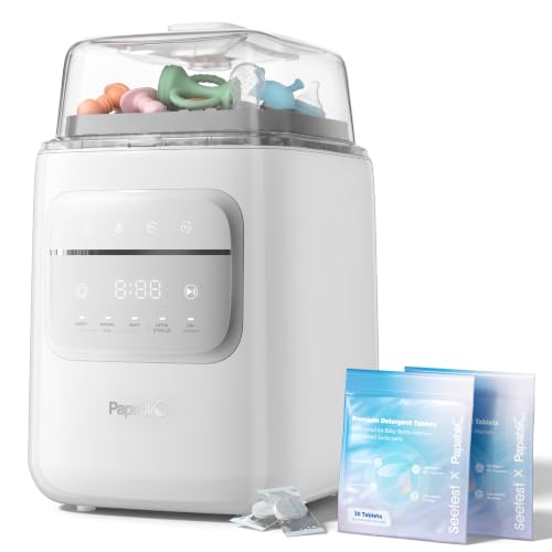 Papablic P8 Bottle Washer &amp; Sterilizer &amp; Dryer with 8 Bottles Capacity