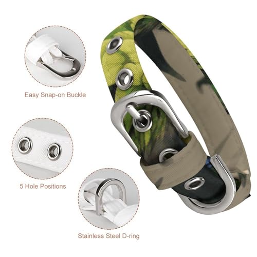 Collier doux pour chien finitions soignées en métal durable - 4