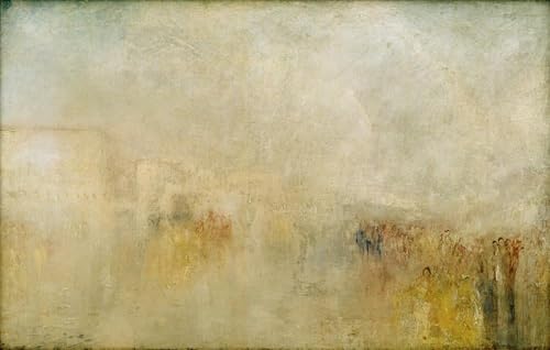Cuadro en Lienzo Riva Degli Schiavoni Turner Decoración Impresión 60x90cm