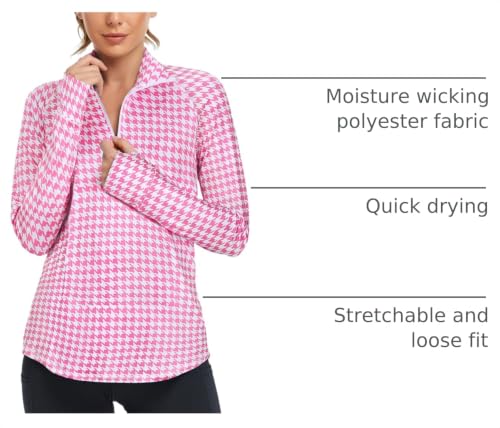 Image of Cucuchy Womens V Neck Golf Polo Shirts Moisture Wicking Sports Workout Tops