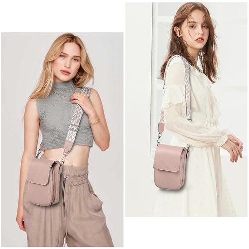 Image of TANTOMI Small Crossbody Bags for Women Trendy, Cell Phone Purses Wallet with 4 Card Slots, Small Purses with Adjustable Strap