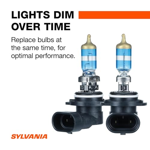 SYLVANIA - 9006 SilverStar Ultra - High Performance Halogen Headlight Bulb, High Beam, Low Beam and Fog Replacement Bulb, Brightest Downroad with Whiter Light, Tri-Band Technology (Contains 2 Bulbs)