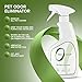 Zero Odor - Pet Odor Eliminator for Strong Odor, Eliminate Air & Surface Odors – Patented Molecular Technology Best For Carpet, Furniture, Beds Smell Great Again (Over 400 Sprays Per Bottle)