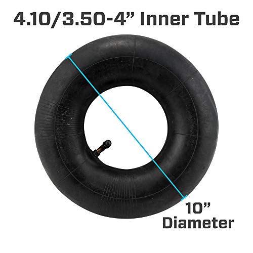 MARASTAR 20990 4.10/3.50-4" Replacement Inner Tube, Black