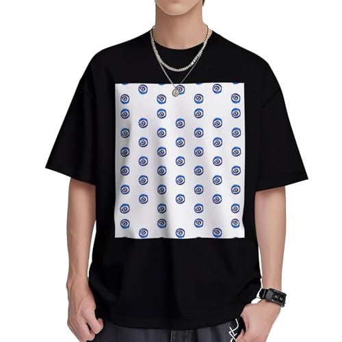 T-shirt homme coton contre la chaleur vêtement anti transpirant original mauvais yeux