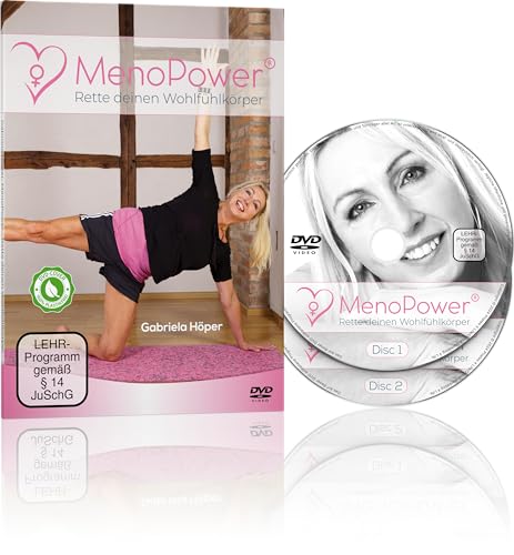 MenoPower® DVD - 28 Tage Pilates-Spezialkurs für Frauen (45+) -...