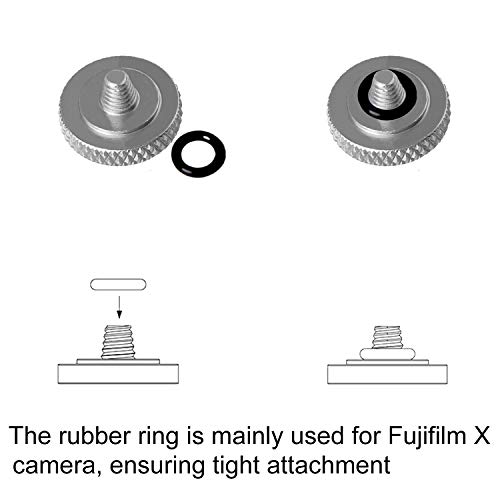 Camera Shutter Button(3 Pack Sliver), Upscale and Delicate Soft Shutter Release Button - Thumbnail 6