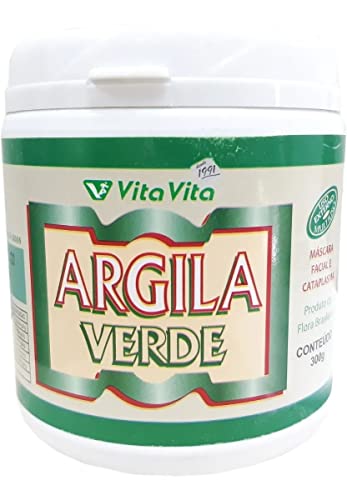 Argila Verde pote 300g - Vita Vita