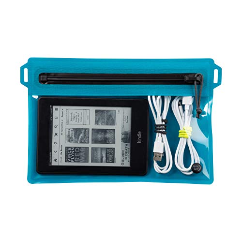 Nite Ize RunOff Bolsita de Viaje Impermeable con TRU Zip - Bolsa Seca para Teléfono y Necesidades de Viaje - Compatible con Pantalla Táctil - Impermeable con Cierre Fiable - Azul, Mediana miniatura 4
