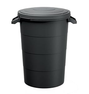 Spetebo Regenwasser Tank 80 Liter anthrazit