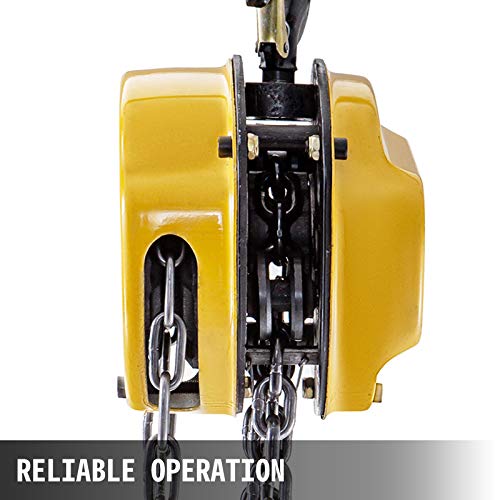 image for BestEquip Chain Hoist 2200lbs/1ton Chain Block Hoist Manual Chain Hois