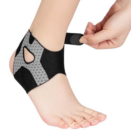 Beugo Tobillera para Esguince, Tobillera Deportiva, Lateral Tobilleras Esguince Ajustable, Diseño en Y, Ankle Support Protector de Tobillo Par Unisex para Deporte Correr Fútbol, XL