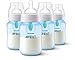 Philips Avent Anti-colic Baby Bottle with AirFree vent 9oz 4pk Blue, SCF405/44